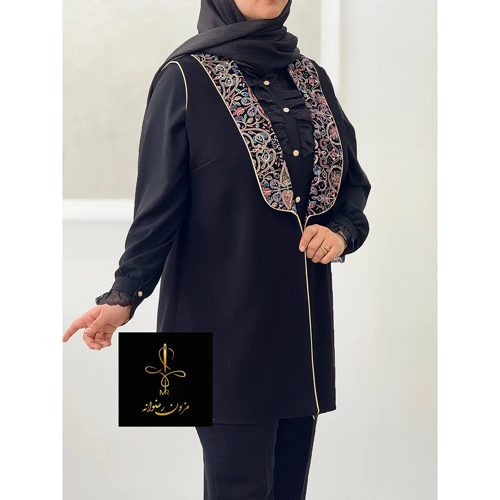 سارافن زنانه سوزندوزی | مزون رضوانه