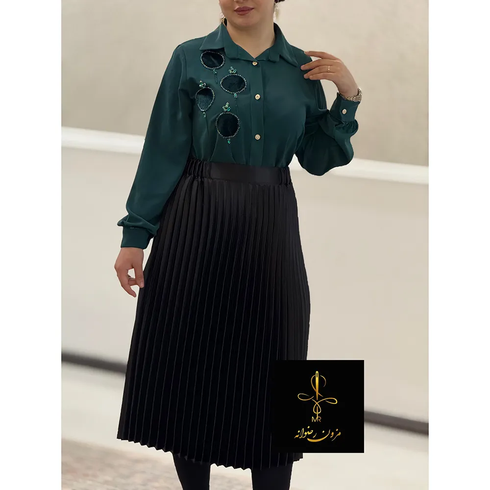 دامن زنانه پلیسه | مزون رضوانه