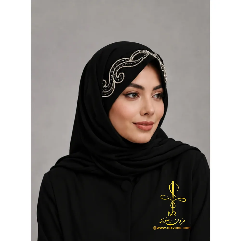 شال جواهردوزی | مزون رضوانه