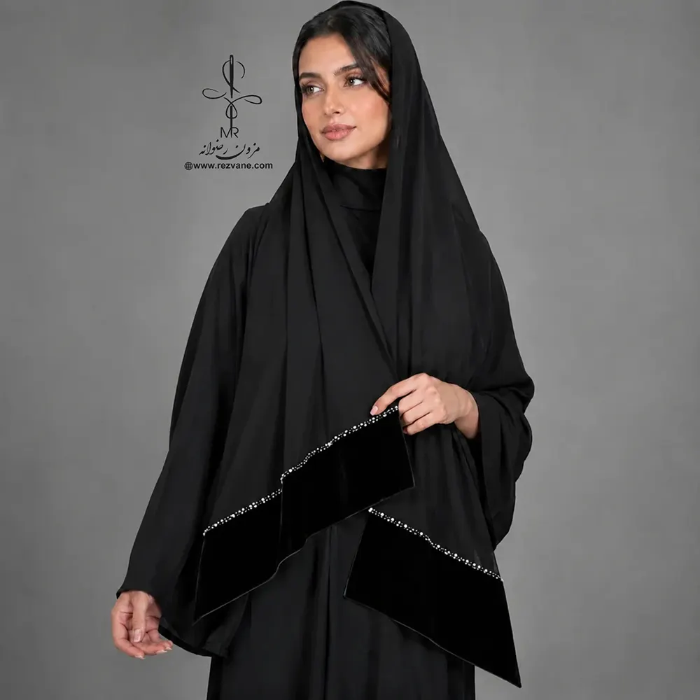 شال جواهردوزی | مزون رضوانه