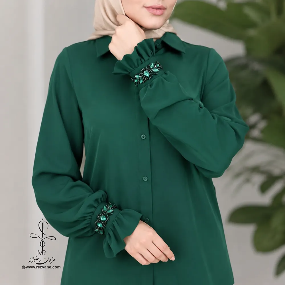 شومیز زنانه مدل افرا | مزون رضوانه