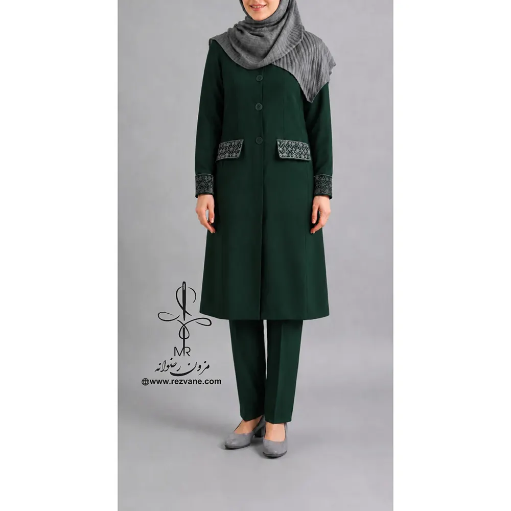 مانتو زنانه مدل مهر | مزون رضوانه