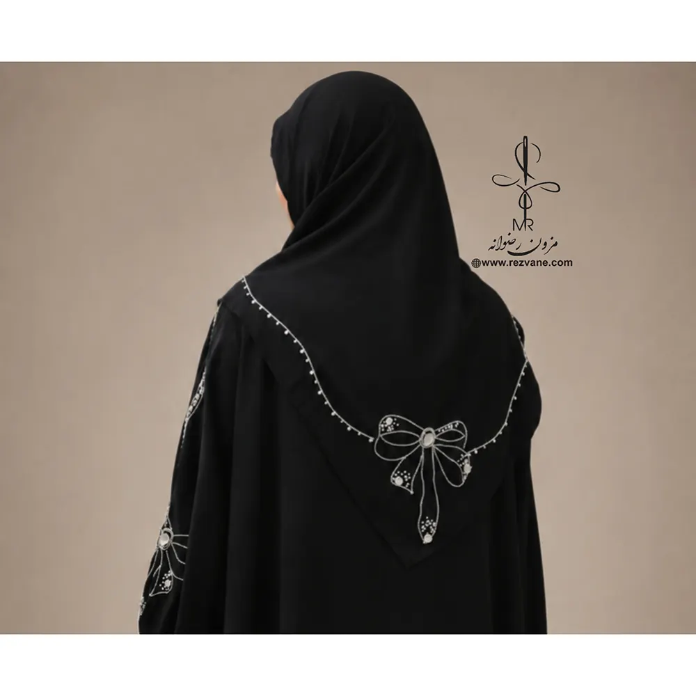 روسری مدل پاپیون | مزون رضوانه